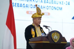 HUT Baubau, Wali Kota Yusran Fahim Beber Capaian Pembangunan