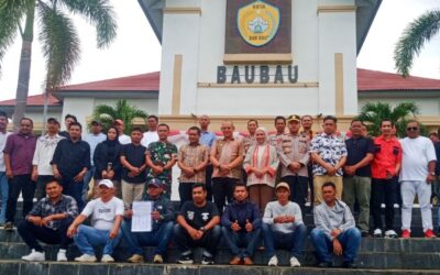 Wujudkan Kota Aman, Pemuda Baubau Akhiri Perselisihan dengan Damai