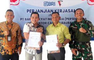 MoU BRI Baubau dan Batalyon 871 La Maindo Perkuat Sinergi Keuangan