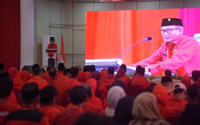 Lukman Abunawas Kembali Pimpin DPD PDIP Sultra, Ketua DPC Baubau Berganti