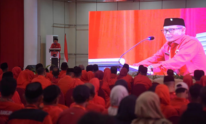 Lukman Abunawas Kembali Pimpin DPD PDIP Sultra, Ketua DPC Baubau Berganti