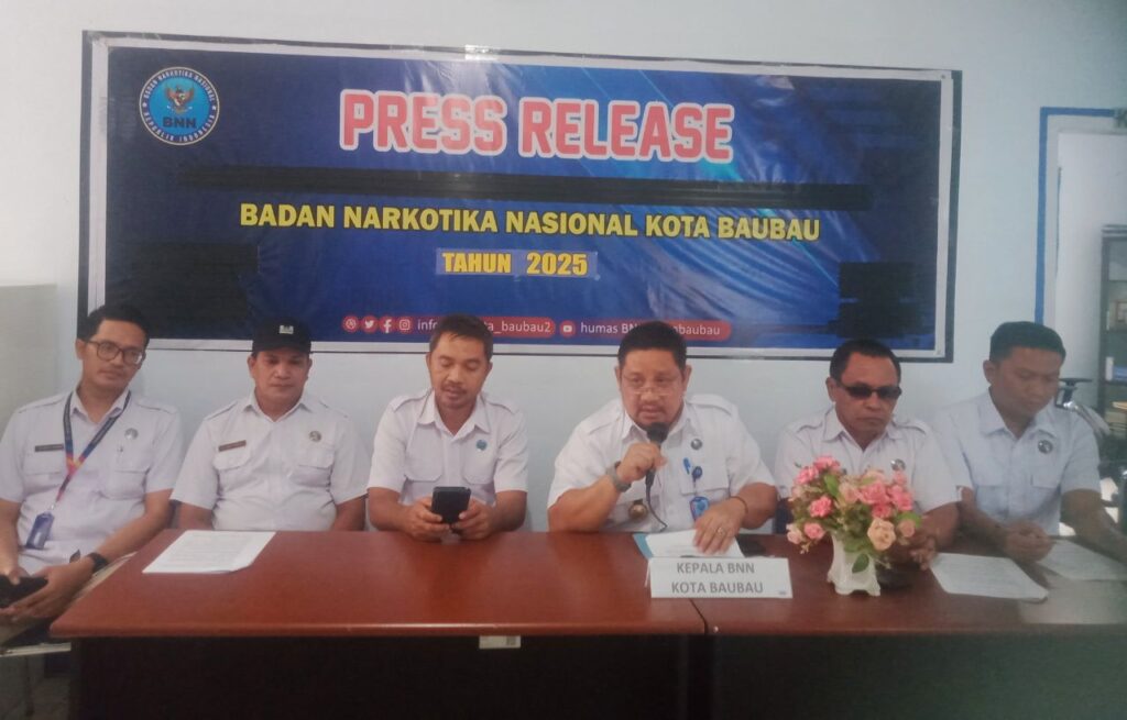 BNN Kota Baubau Paparkan Capaian Kinerja P4GN Tahun 2025