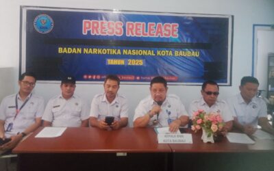 BNN Kota Baubau Paparkan Capaian Kinerja P4GN Tahun 2025