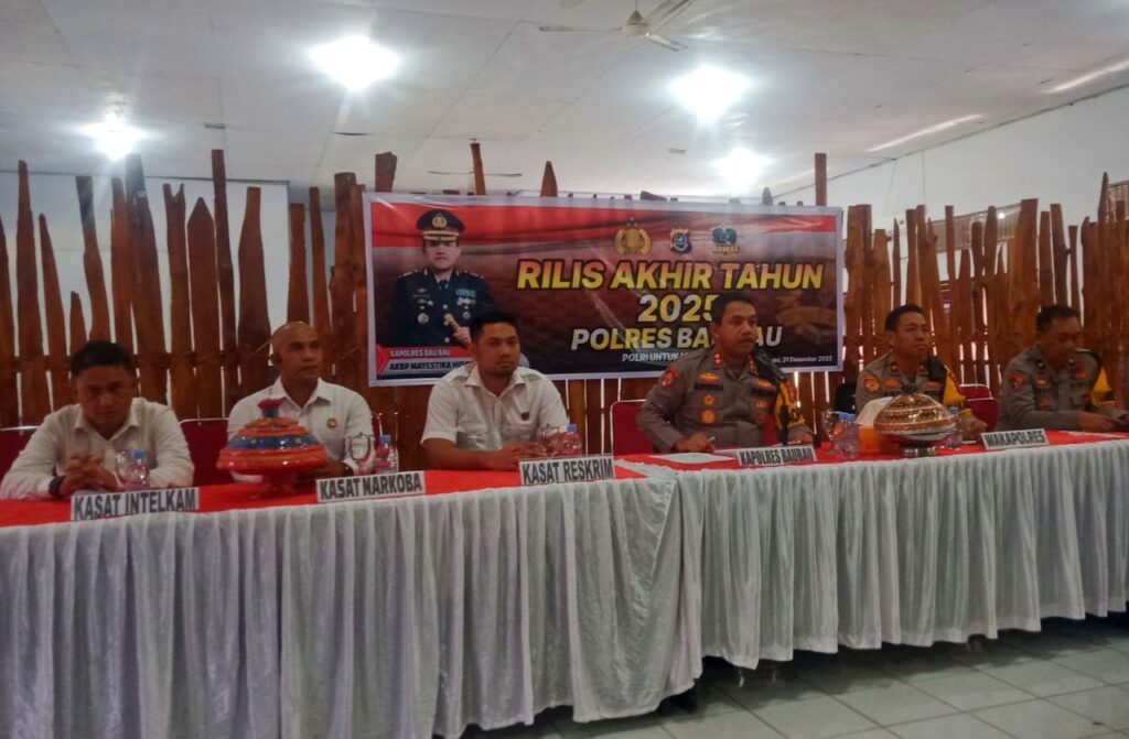 Polres Baubau Berhasil Amankan 360,88 Gram Sabu Sepanjang 2025