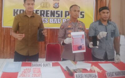 Imbalan Rp1,5 Juta, Pengedar Sabu Dibekuk Satresnarkoba Polres Baubau