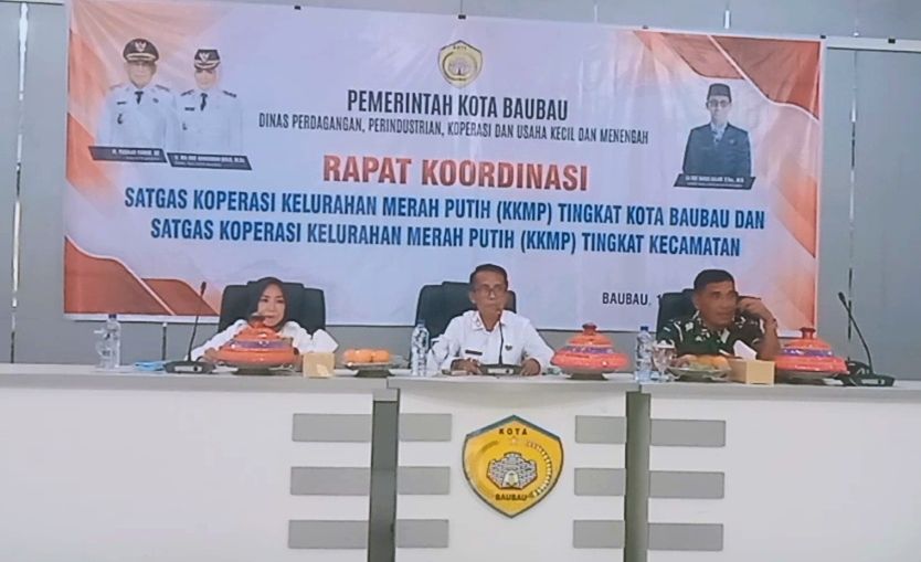 Target Satu Gerai di Kelurahan, Baubau Masih Terkendala Lahan Koperasi Merah Putih