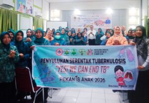 Peringati HTBS 2026, Dinkes Baubau Gelar Sosialisasi TBC Anak