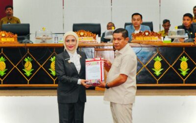 Pemkot Baubau Paparkan LKPJ 2025 di DPRD, Pendapatan Daerah Tembus 97,29 Persen