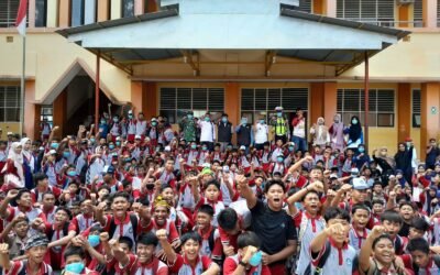 PWI Baubau Gandeng IDI, Edukasi Pelajar Hadapi Kabut Asap